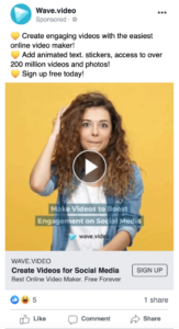 Facebook video ads