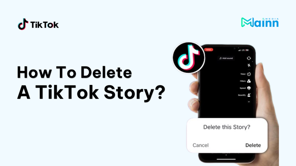 How to delete a tiktok story