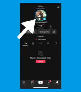 How to delete a tiktok story_step 2