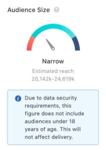 TikTok audience size too narrow